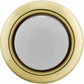 Heath-Zenith Wired Gold Round LED Lighted Doorbell Push-Button SL-765-00